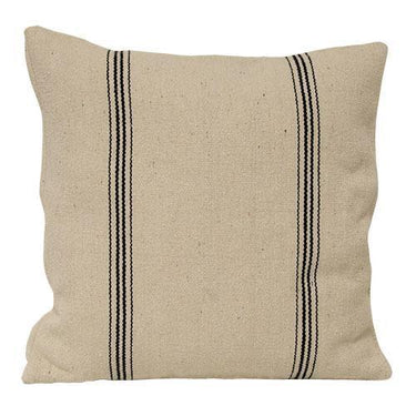 Black Stripe Pillow Case - The Fox Decor